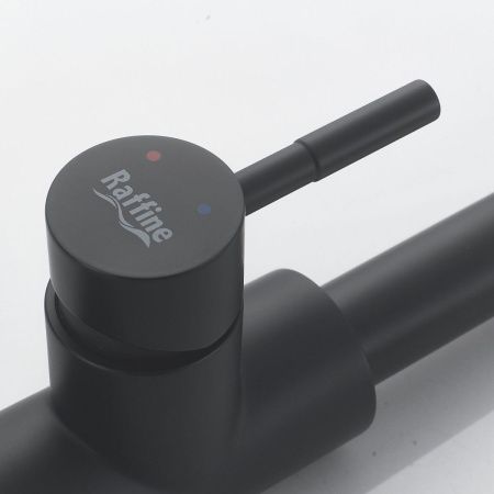 Смеситель для кухни Raffine F213H на мойку черный