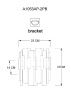 Светильник настенный Arte Lamp Alya (Алыа) A1053AP-2PB
