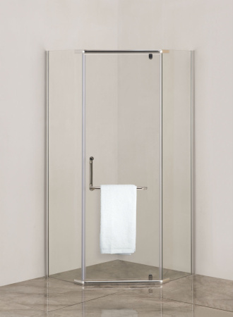 Душевой уголок Agger A03-090TCR/G 86х86 стекло прозрачное профиль хром глянцевый без поддона