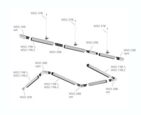 Соединитель гибкий Italline WSO (ВСО) WSO 560 black