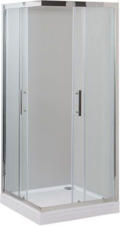 Душевой уголок Aquanet Delta NPE1142 100х100 стекло прозрачное профиль хром без поддона
