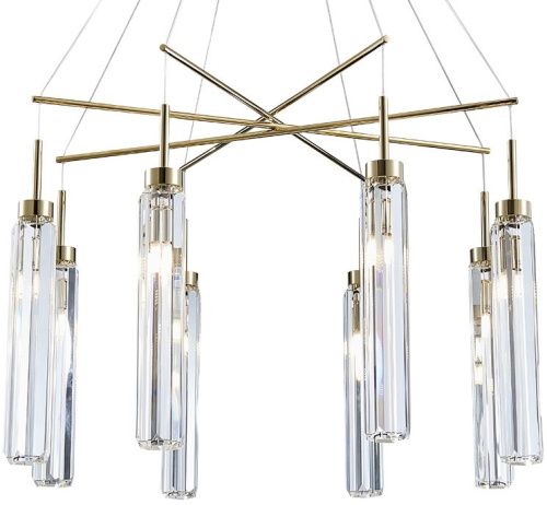 Люстра подвесная Newport 4520 4524+4/S gold - фото 2