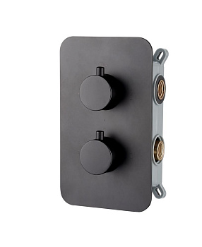 Смеситель для душа AQG Aqua Therm 03AQT351NG встраиваемый в стену черный матовый