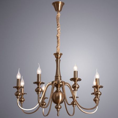 Люстра подвесная Arte Lamp Passoni (Пассони) A6097LM-8PB