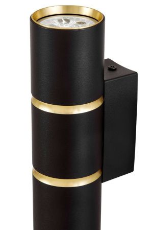Светильник настенный Lampit Asti (Асти) TS TK40-W2 BK+GD