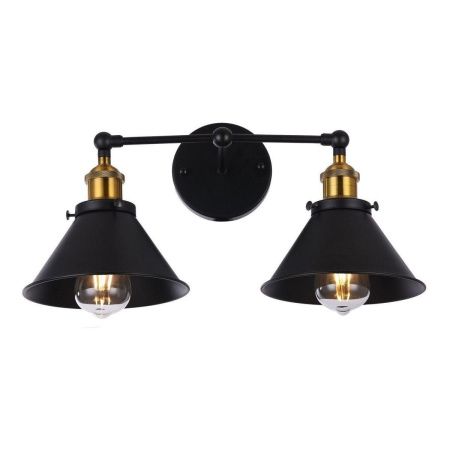 Бра Lumina Deco Gubi (Губи) LDW B018-2 BK