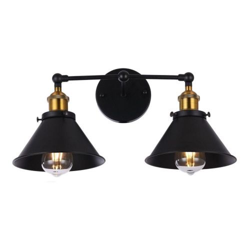 Бра Lumina Deco Gubi (Губи) LDW B018-2 BK - фото 2