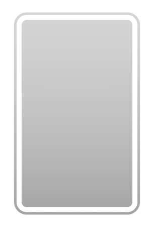 Зеркало с подсветкой Misty Зеркала (сенсорные) П-Нео050080-3ПРСНККУ 50х80 подвесное