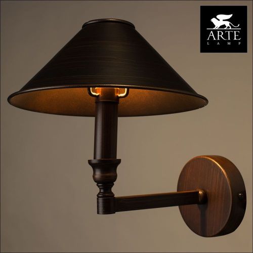 Бра Arte Lamp Giordano (Гиордано) A2398AP-1BA - фото 4