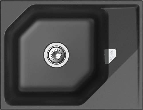 Кухонная мойка Rivelato LOCUS LS-65 antracite 65х50 цвет антрацит - фото 2