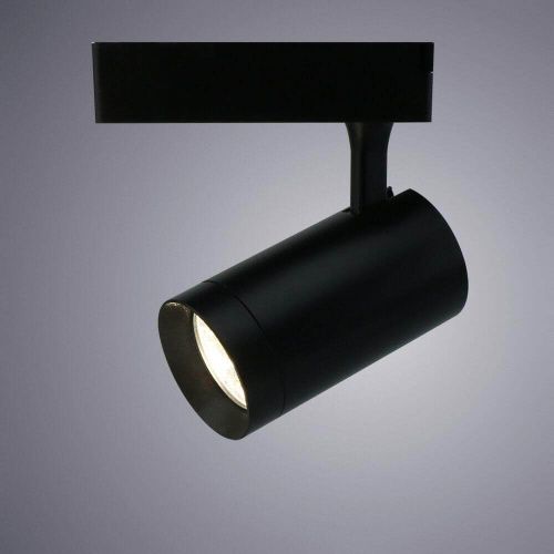 Трековый светодиодный светильник Arte Lamp Soffitto (Соффитто) A1720PL-1BK - фото 2