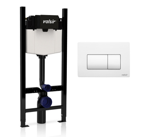 Инсталляция для унитаза с клавишей смыва Valsir KIT P1 WM VS0853202