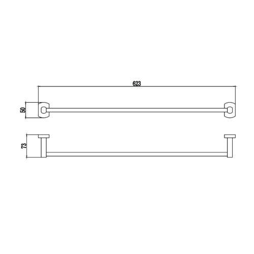 Полотенцедержатель Savol S-009924 - фото 3
