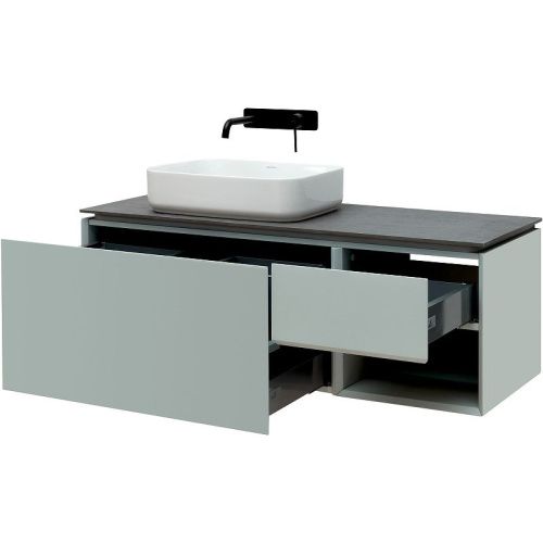 Тумба под раковину Allen Brau Infinity 1.21006.PWM 120х50 подвесная цвет зеленый - фото 5