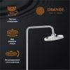 Душевая стойка Orange Thermo T02S3-912cr настенная цвет хром с термостатом
