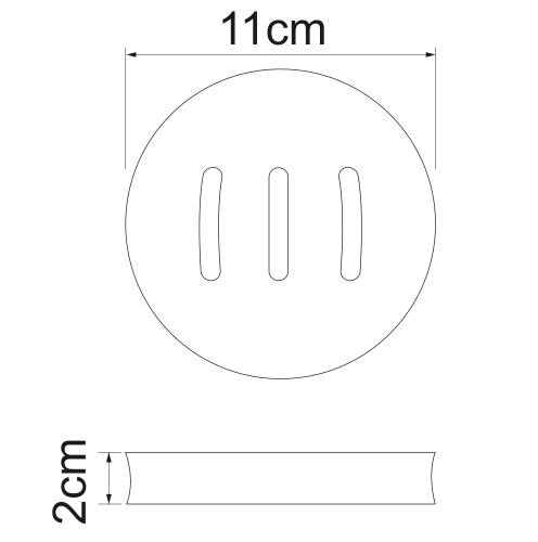 Мыльница WasserKRAFT 7529 - фото 3