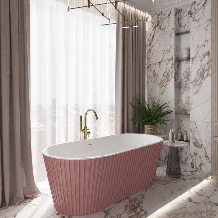 Ванна акриловая Teymi Kati T130112 170х80 отдельностоящая овальная с ножками