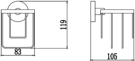 Держатель освежителя воздуха Savol S-008733