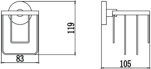 Держатель освежителя воздуха Savol S-008733 - фото 2