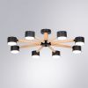 Люстра потолочная Arte Lamp Tenda (Тенда) A1624PL-8BK