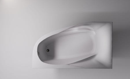 Ванна из литьевго мрамора Astra-Form Селена 01010039 170х100 угловая асимметричная с ножками