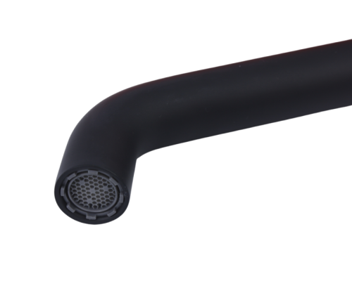 Смеситель для раковины Bronze de Luxe FOCUS 24686BG встраиваемый в стену черный - фото 4