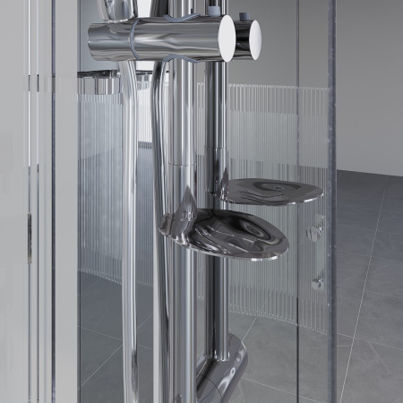 Душевая кабина Niagara Ultra 70120164 120х120 четверть круга с крышей ориентация универсальная