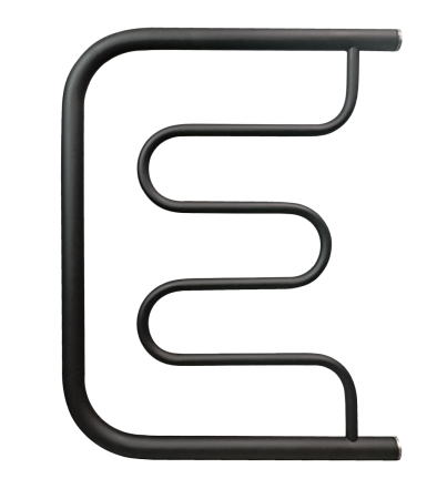 Полотенцесушитель водяной Indigo Standart FSW60-50BR 50х65 черный