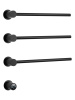 Полотенцесушитель электрический Wonzon & Woghand Hamburg WW-AL313-MB 45х50 черный