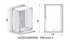 Душевая кабина Acquazzone Viktoria 120SL-L с паром 120х90 прямоугольная с крышей ориентация левая