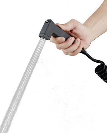 Гигиенический душ без смесителя Orange HS021bk черный