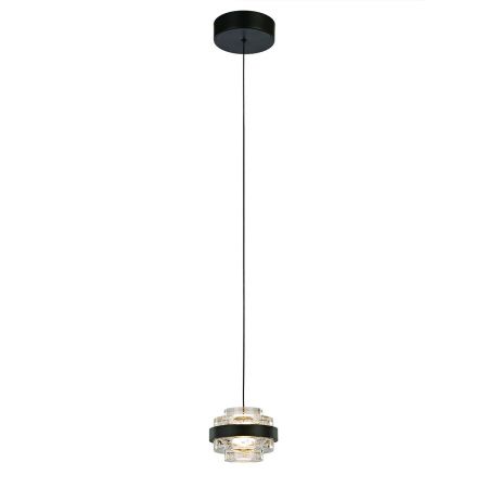 Светильник подвесной Delight Collection Indiana (Индиана) MD22030002-1A black/clear