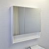 Зеркало-шкаф Comforty Никосия 00-00011198CF 80х80 подвесной цвет белый