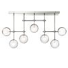 Светильник потолочный Delight Collection Globe Mobile (Глобе Мобиле) KG0835P-7A chrome