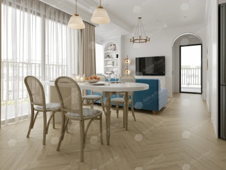 SPC ламинат Alpine Floor Parquet Light ECO 13-25 MC Дуб Денеб толщина 0.4 см 43 класс 600х125