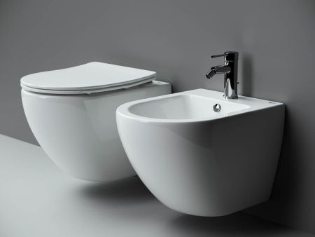 Биде подвесное Ceramica Nova METROPOL CN4003 цвет белый