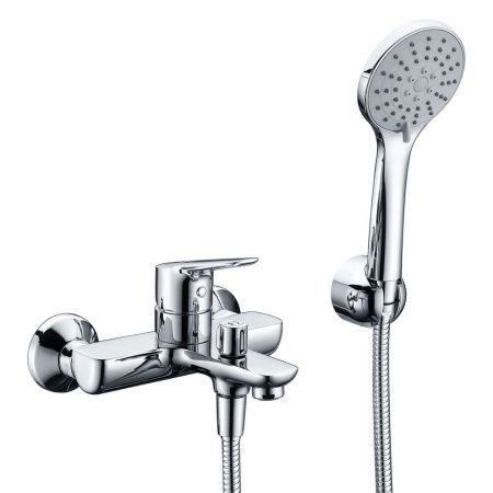 Смеситель для ванны Wasserkraft Lippe 4500 4501 настенный хром