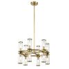 Люстра на штанге Delight Collection MD2061-12B br.brass