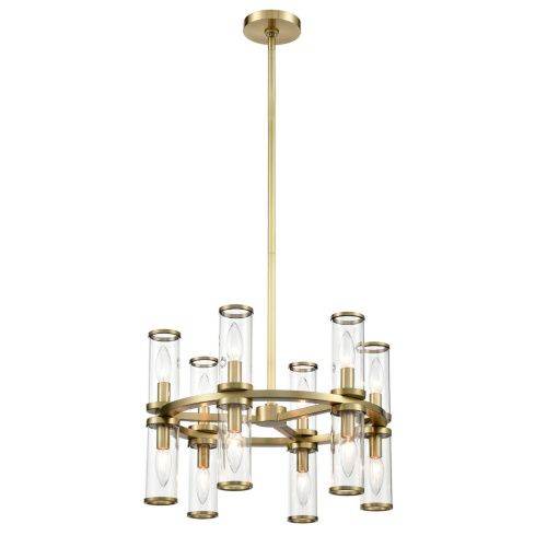 Люстра на штанге Delight Collection MD2061-12B br.brass - фото 2