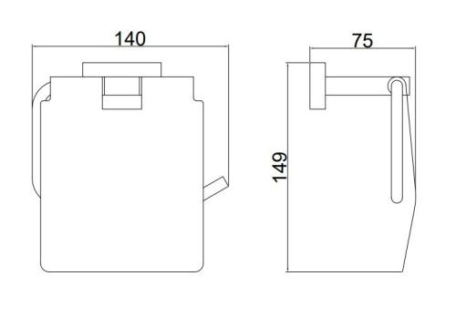 Бумагодержатель BELZ B90203 - фото 2