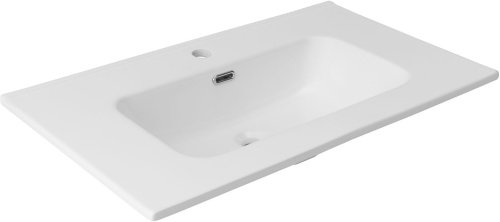 Раковина-столешница Aquanet Flat 00330431 полувстраиваемая цвет белый - фото 4