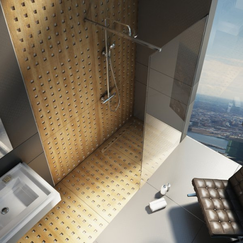 Душевой уголок Ravak Walk-In GW9WD0C00Z1 110x200 стекло прозрачное профиль хром без поддона - фото 2