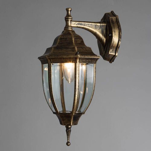 Уличный настенный светильник Arte Lamp Pegasus (Пегасус) A3152AL-1BN - фото 5