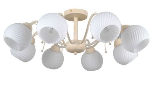 Люстра на штанге Natali Kovaltseva 75146 75146/8C BEIGE GOLD - фото 2