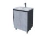 Тумба под раковину Stella Polar Кибела SP-00001102 60х50 напольная цвет серый