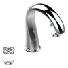 Смеситель THG Ptale de cristal clair U6A-A02-25SG на борт ванны хром