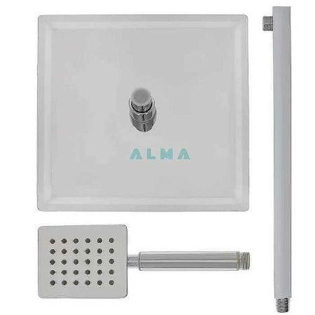 Душевая система ALMAes Weber TVZ-0806 встраиваемая в стену цвет хром с термостатом