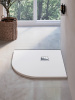 Душевой поддон из искусственного камня RGW Stone Tray (Стоун Трей) 16153100-01 100х100 белый без ножек