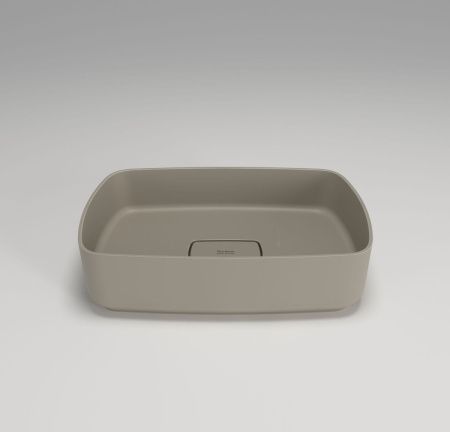 Раковина из искусственного камня Plumberia Selection Nove NOVE SOFT CT 50х30 накладная цвет бежевый