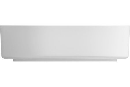 Раковина из сантехнического фарфора Wellsee Belle Spa 335702000 50х40 накладная цвет белый без отверстий под смеситель